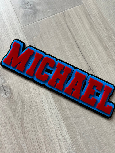 3 layer Acrylic Door Sign