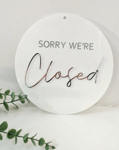 Open/Close Sign