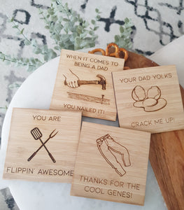 Dad Puns - Coasters