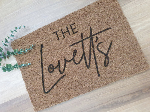 Personalised Door mats