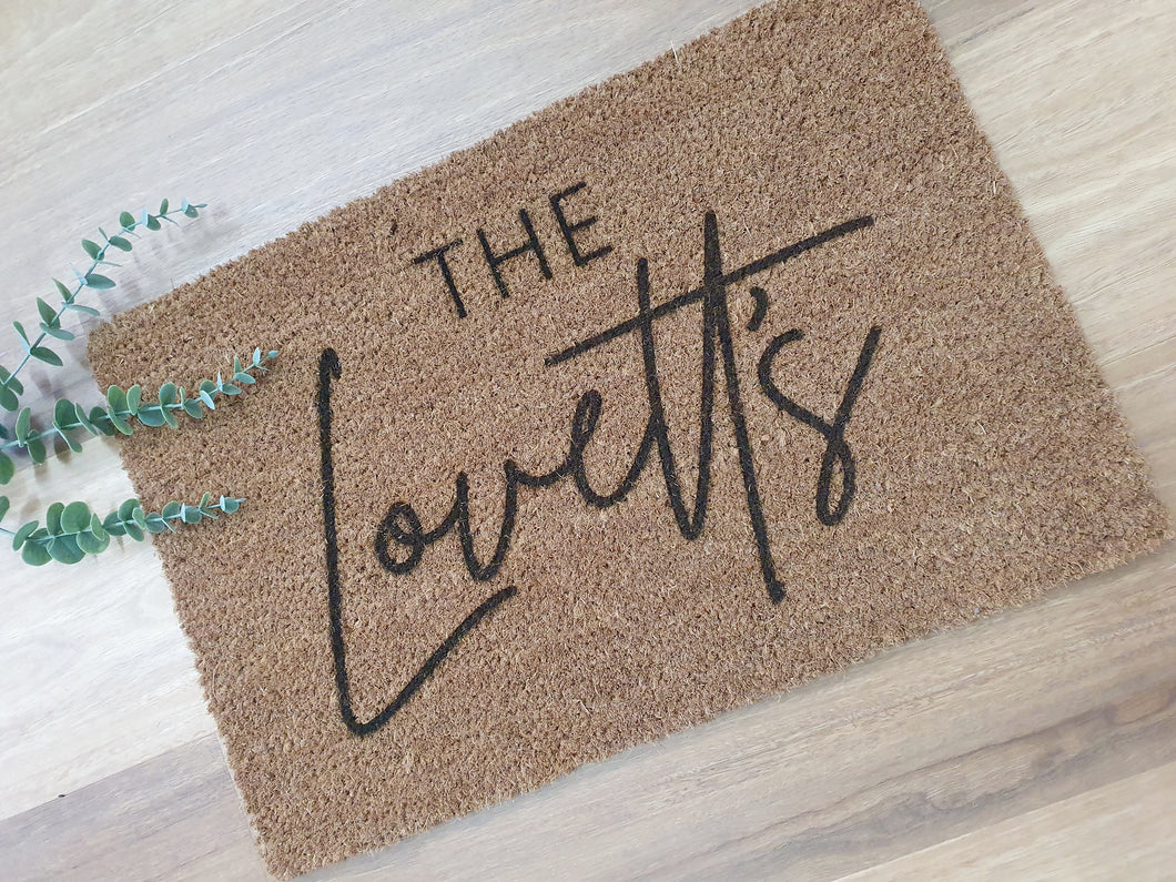 Personalised Door mats