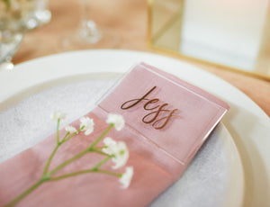 Rectangular Place Card