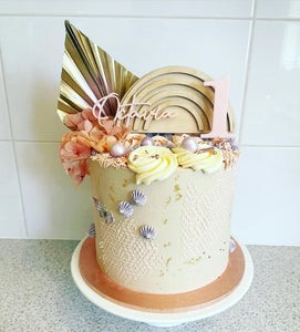Boho Rainbow Topper
